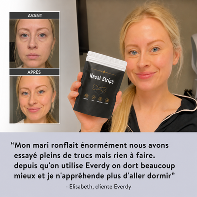 Bandes Nasales Anti Ronflement - Everdy