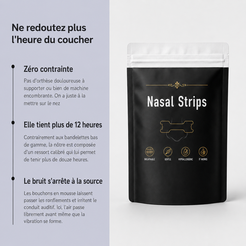 Bandes Nasales Anti Ronflement - Everdy