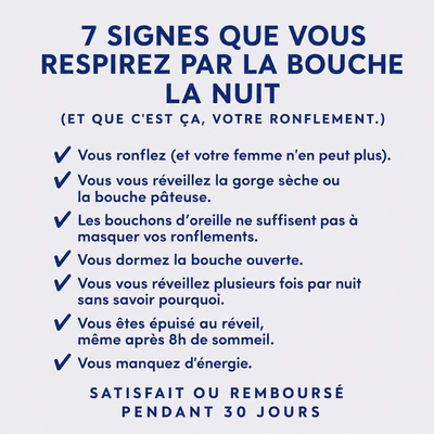 Bandes Nasales Anti Ronflement - Everdy